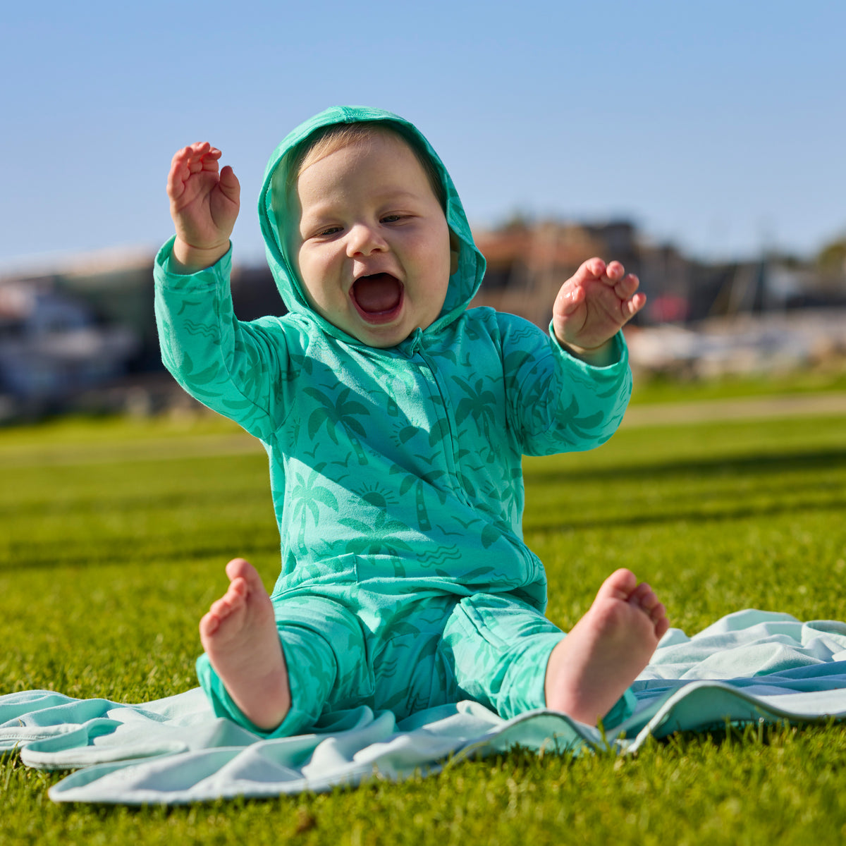 Baby Hooded Everyday Romper