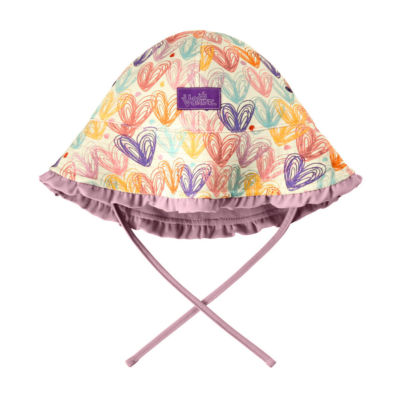 Baby Girl Reversible Hat|doodle-my-heart