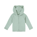 baby everyday hooded zip up in frosty green|frosty-green