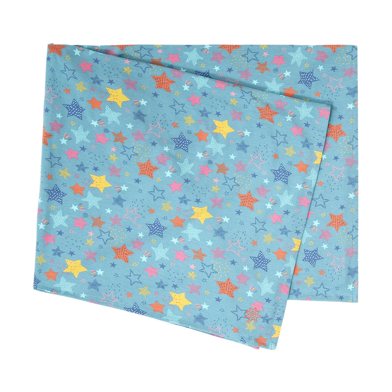 baby my first upf sun blanket|scribble-stars