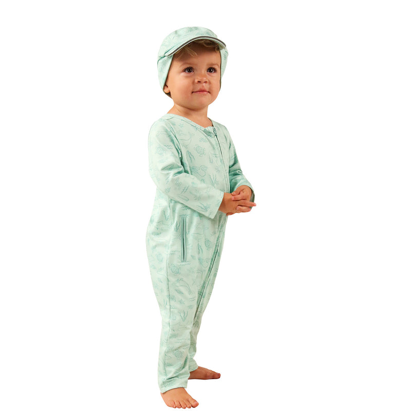 baby in active fleece hat in ocean friends|ocean-friends