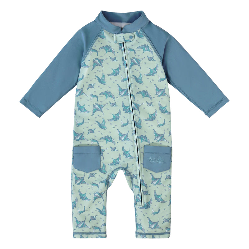 front of baby boys sun and swim suit|ray-frenzy