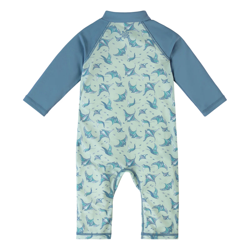 back of baby boys sun and swim suit|ray-frenzy