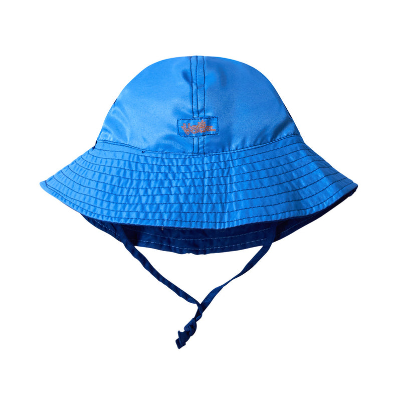 baby boy's sun hat in ocean blue navy|ocean-blue-navy