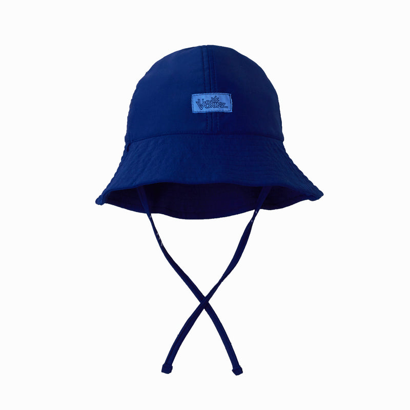 baby boy's sun hat in dark navy|dark-navy