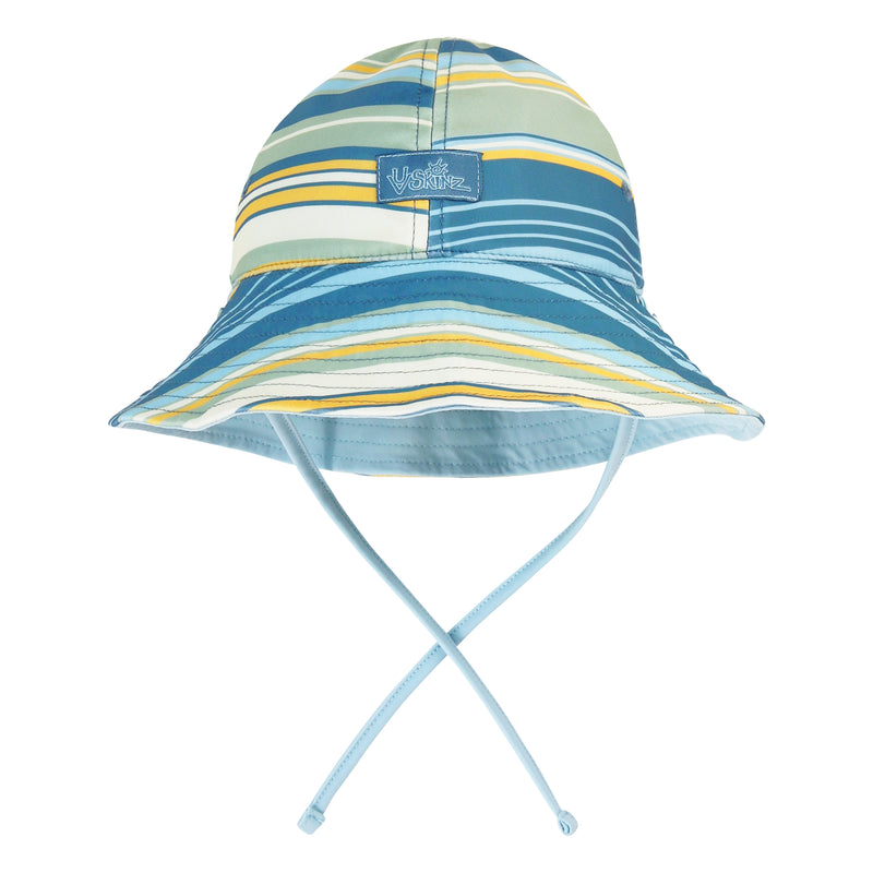 Baby boys reversible sun hat|pinecrest-stripe