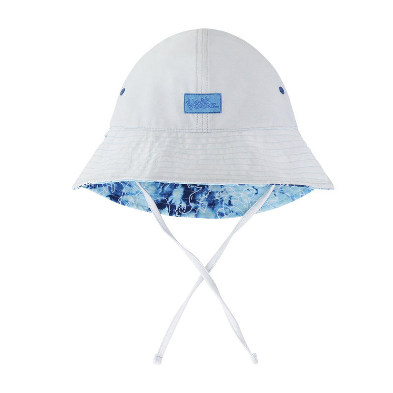 reversed view of the baby boy's sun hat in sea friends|sea-friends