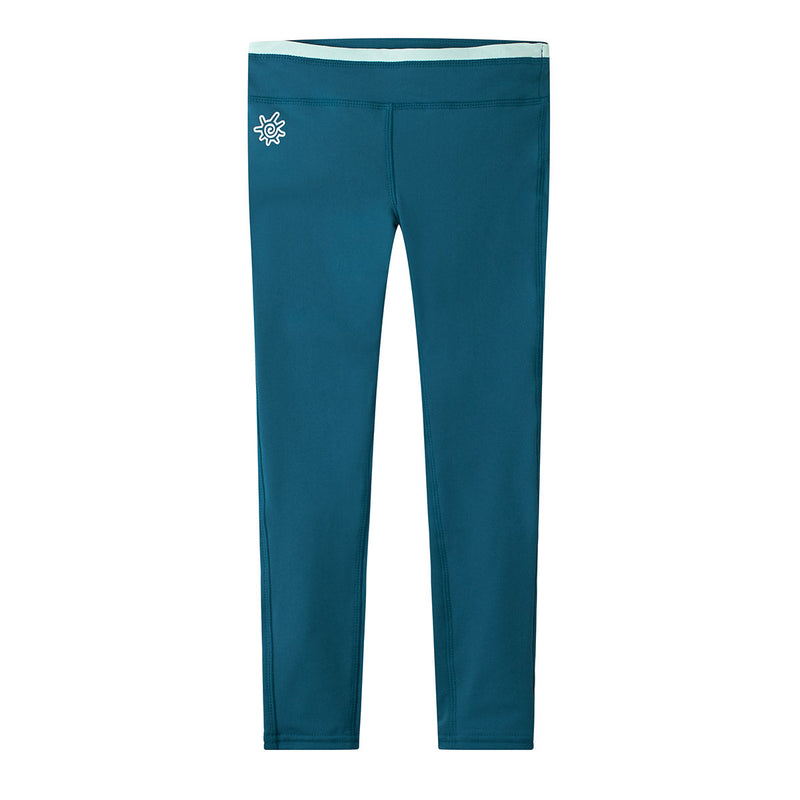 girls swim tights in dark teal|dark-teal