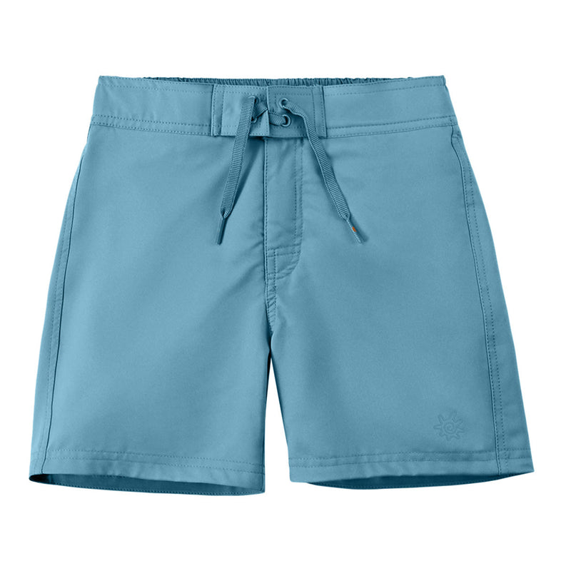 Girl's UPF Board Shorts|lagoon