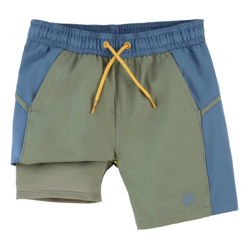 boys active swim trunks in lily pad baltic|lily-pad-baltic