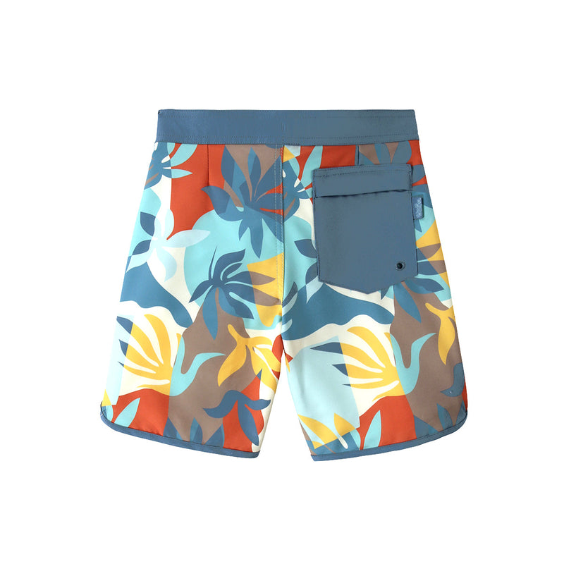 boy retro board shorts|beach-picasso