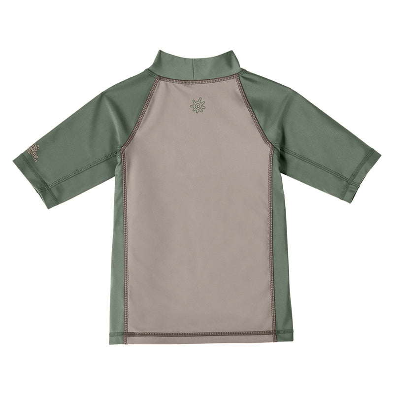 Boy's Adventure Short Sleeve Swim Shirt|turtle-cove-explorer