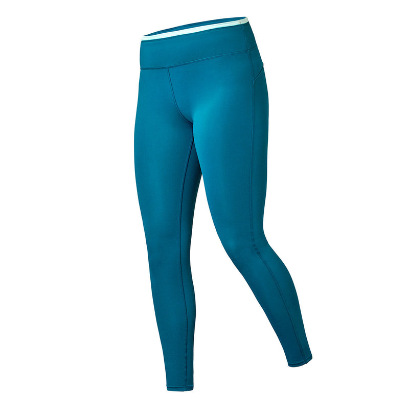 Women's Active Sport Swim Tights in Dark Teal|dark-teal