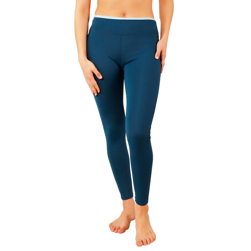 women's active sport swim tights in midnight|midnight