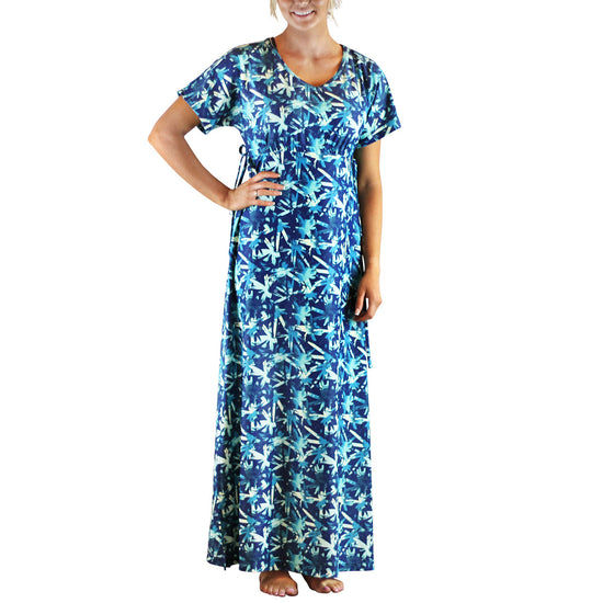 women's maxi dress in tie dye burst|tie-dye-burst