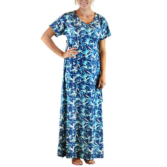 beach cover up dresses wholesale O'Neill Women's Saltwater Solids Sai Maxi Cover-Up Dress in Carob Brown, Size Small
