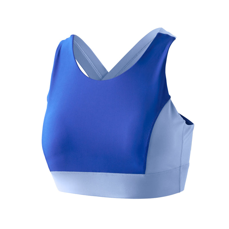 Women's Active Swim Bra in Sapphire|sapphire