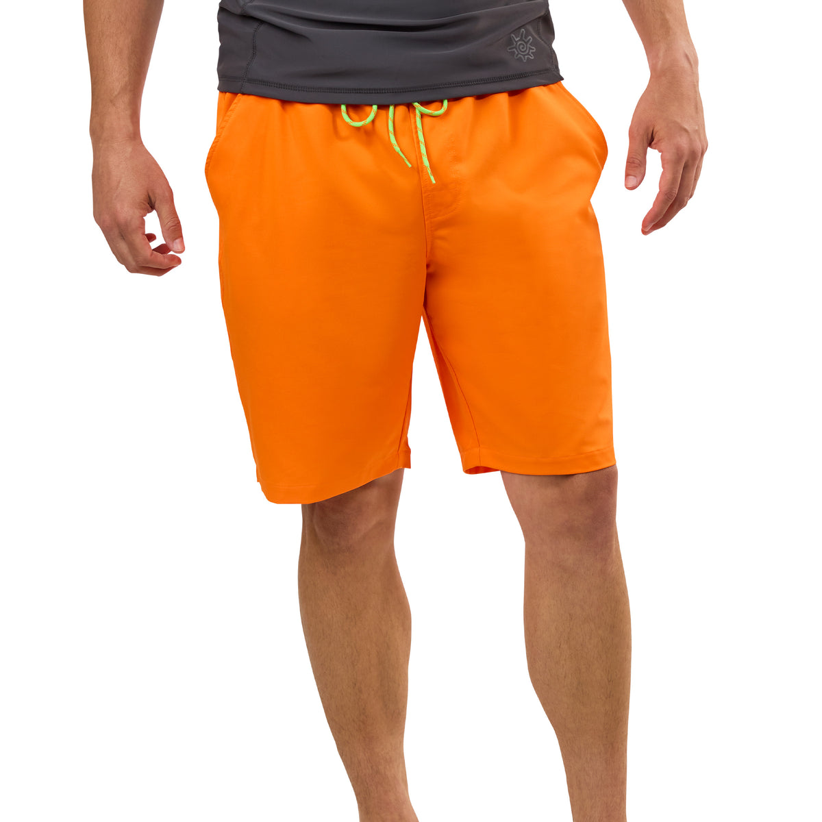 mens classic trunks|neon-orange
