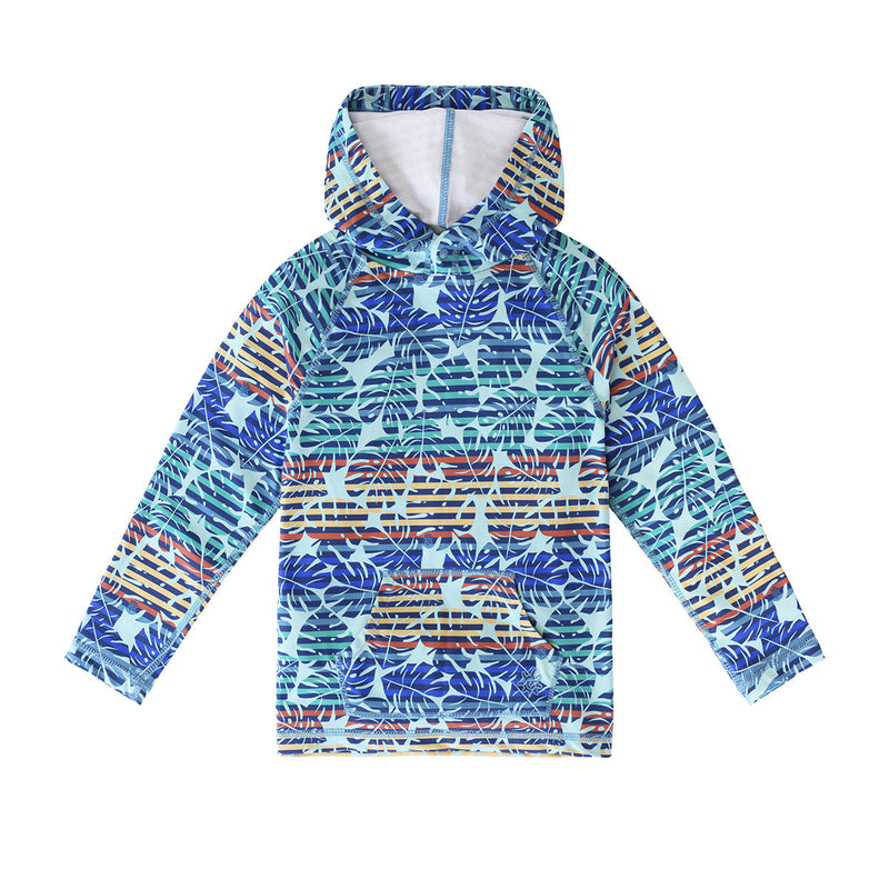 boy's pullover hoodie in sunset rays|sunset-rays