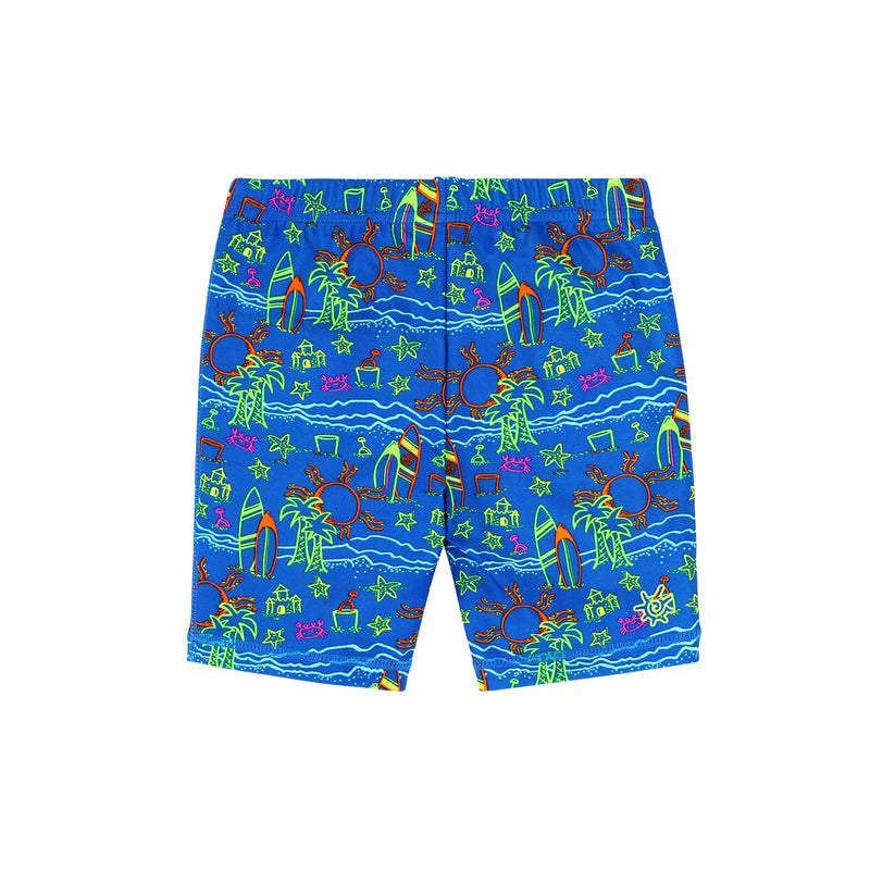 kids neon upf swim play jammerz|neon-beach