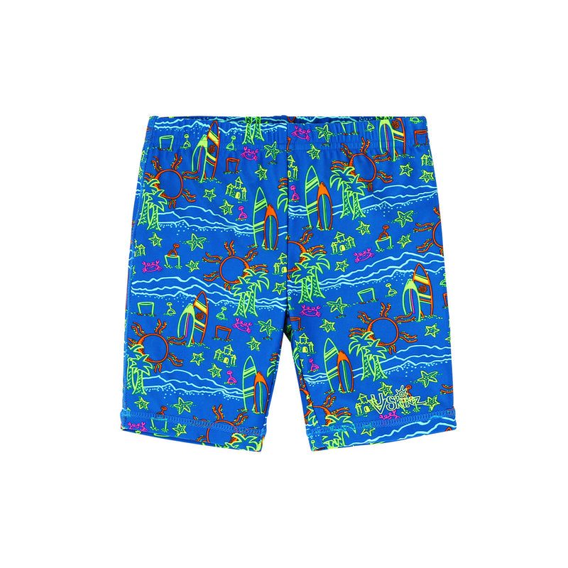 kids neon upf swim play jammerz|neon-beach