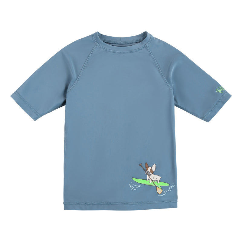 kids crew sunny swim shirt in paddle board pup|paddle-board-pup