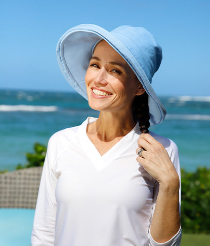 Women's Wide Brim Sun Hat