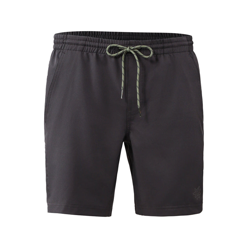 men adventure shorts|charcoal