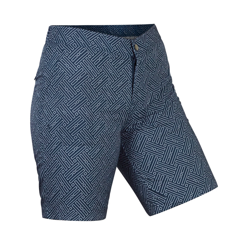 Women's Board Shorts in Midnight Maze|midnight-maze