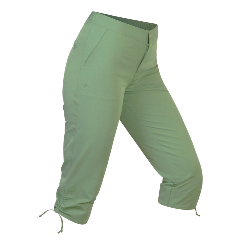 Women's Beach Capris in Sage|sage